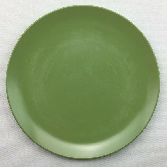 Vintage Texas Dallas Ware Green G-4 Plates Cups - Picture 5 of 12